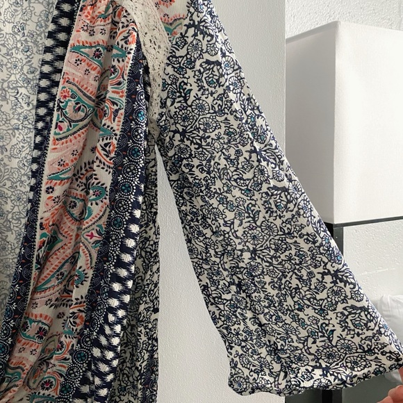 O’Neill beachy boho open front cover-up - Picture 4 of 7